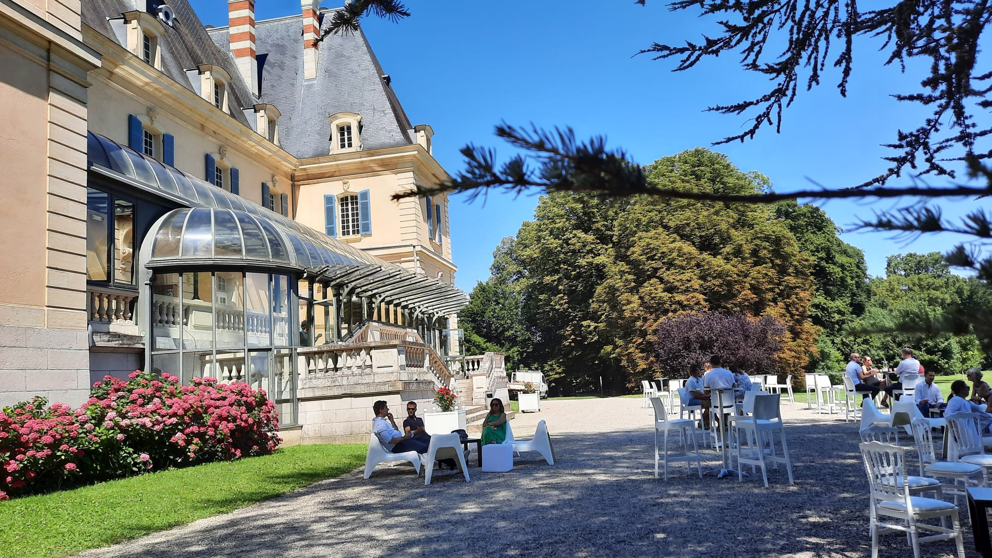Château de Rajat, Lieu de réception à Bourgoin-Jallieu