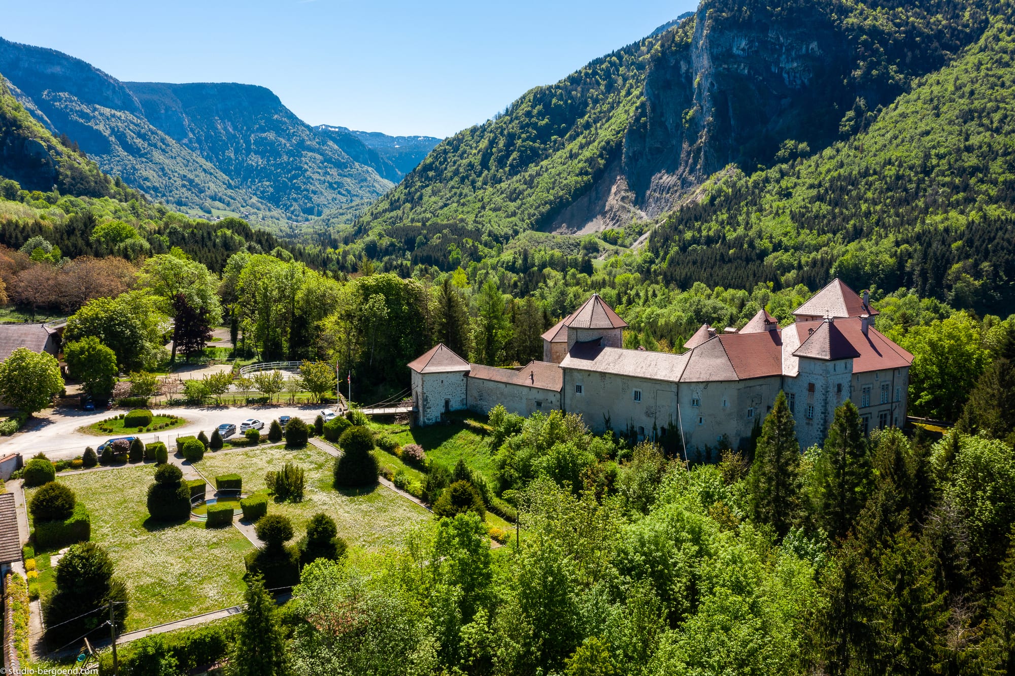 Château de Thorens, Lieu de réception à Fillière