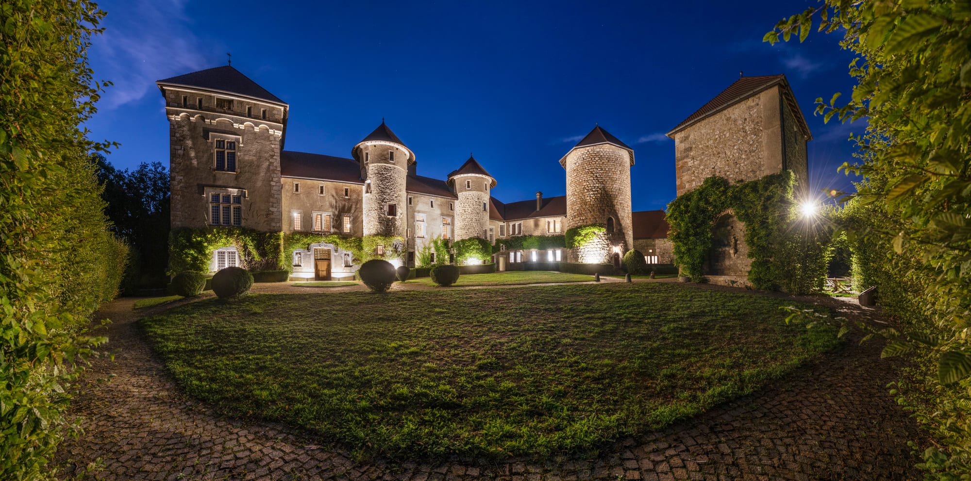 Château de Thorens, Lieu de réception à Fillière