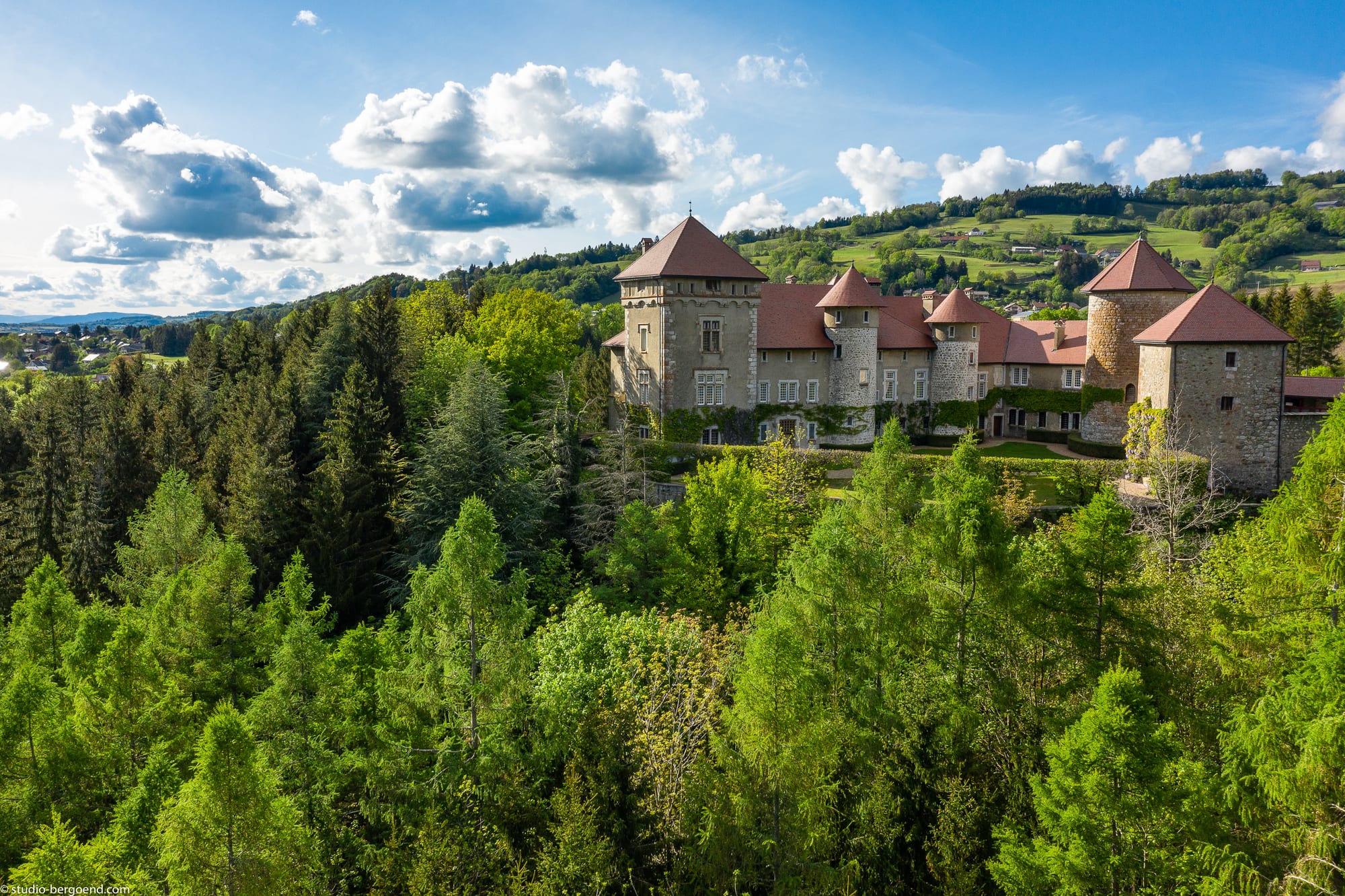 Château de Thorens, Lieu de réception à Fillière