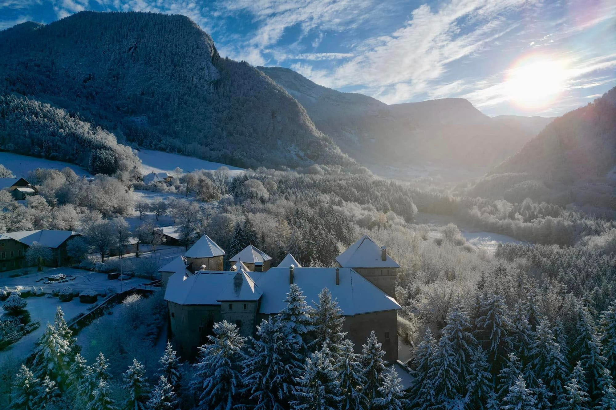Château de Thorens, Lieu de réception à Fillière