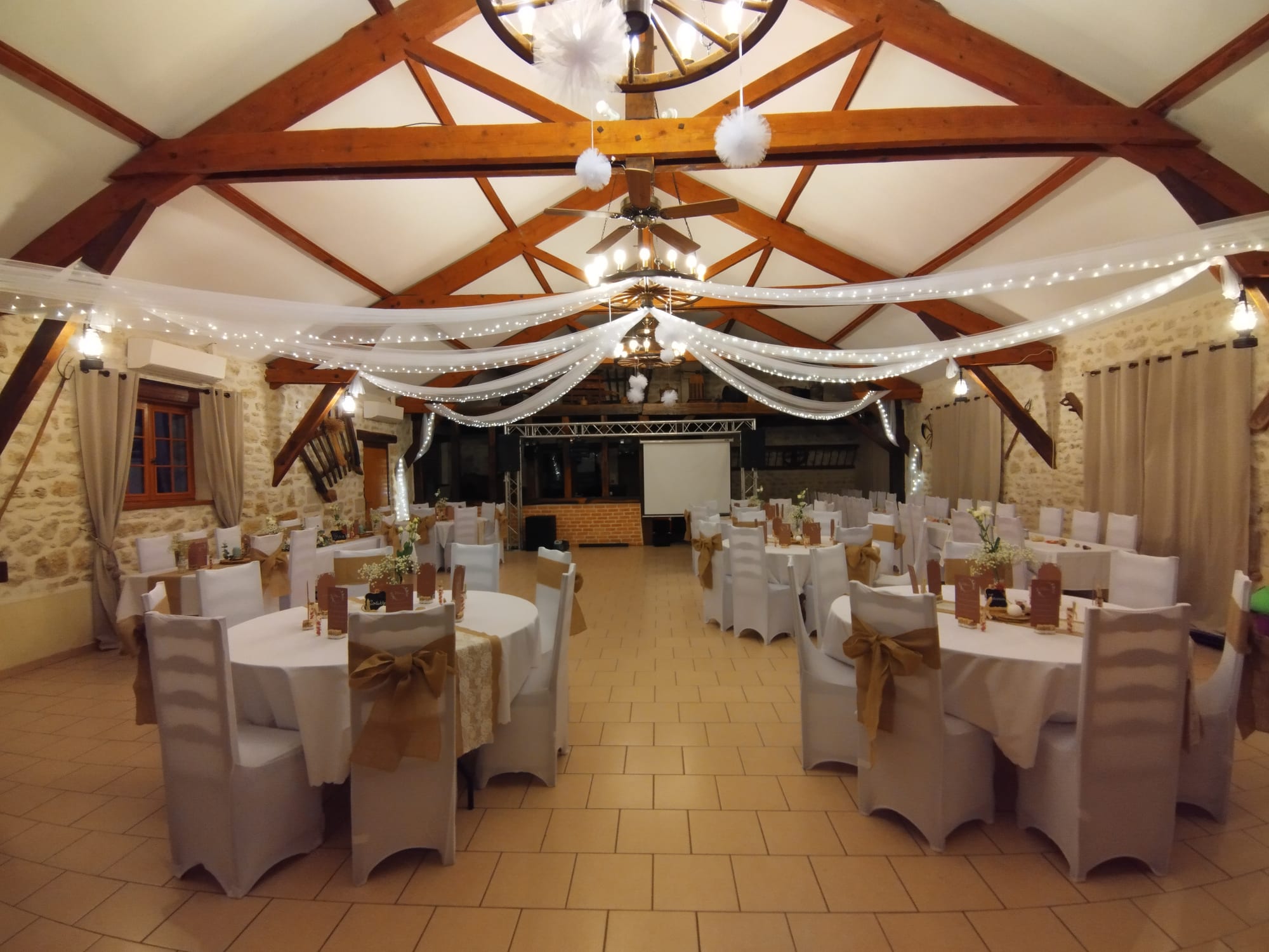 La Ferme de l'Avenir, Lieu de réception à Gironville