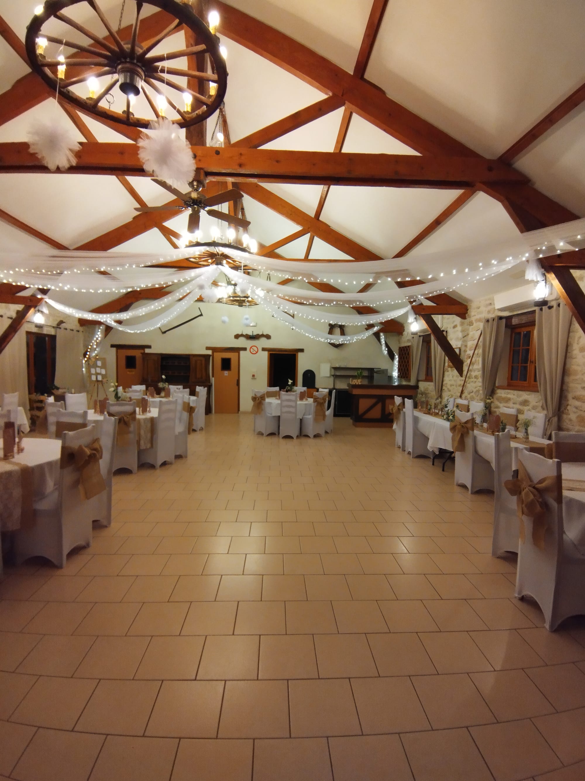 La Ferme de l'Avenir, Lieu de réception à Gironville