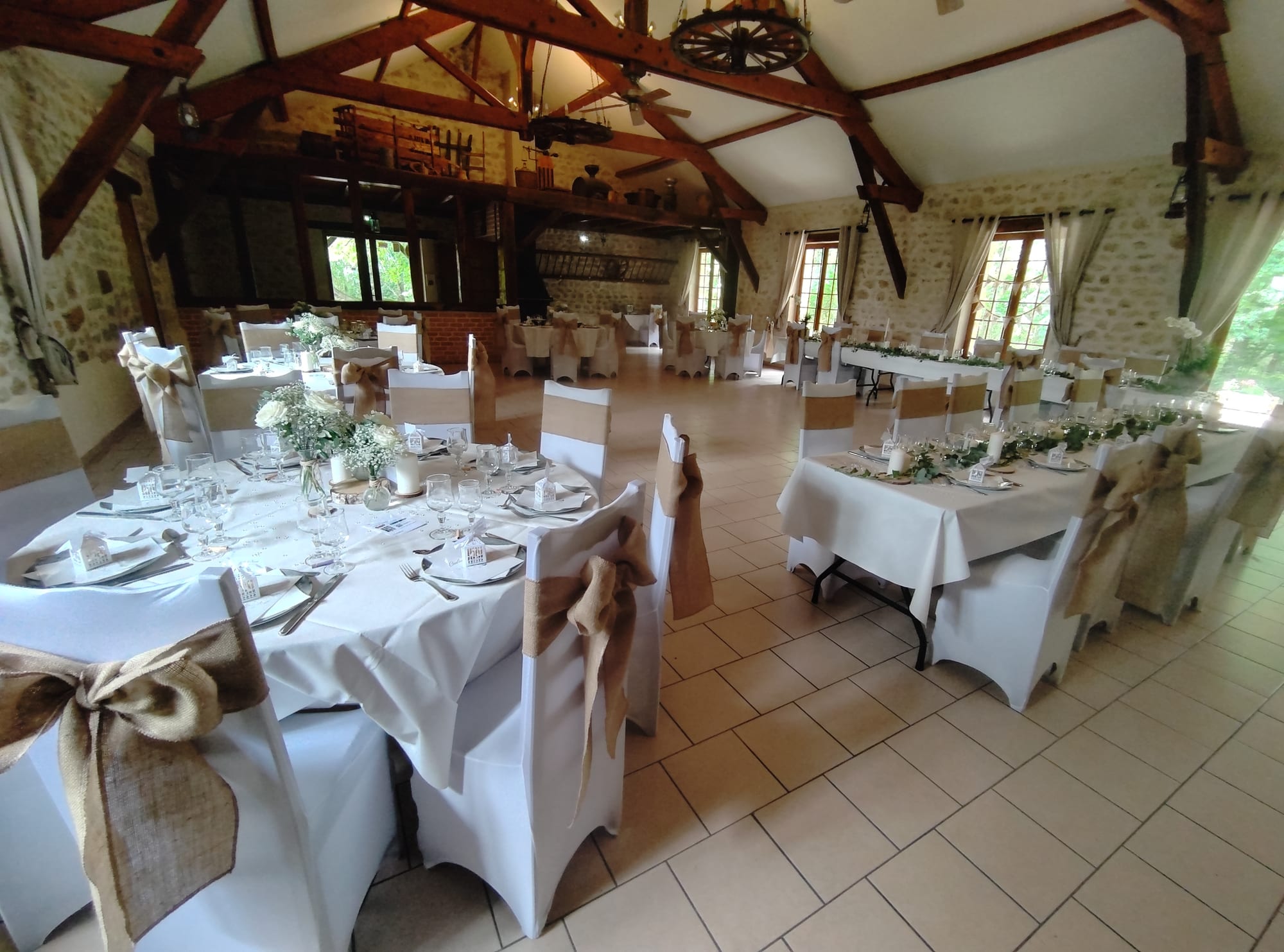La Ferme de l'Avenir, Lieu de réception à Gironville