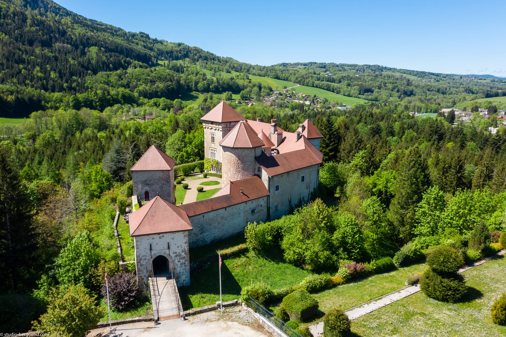Château de Thorens, Lieu de réception à Fillière